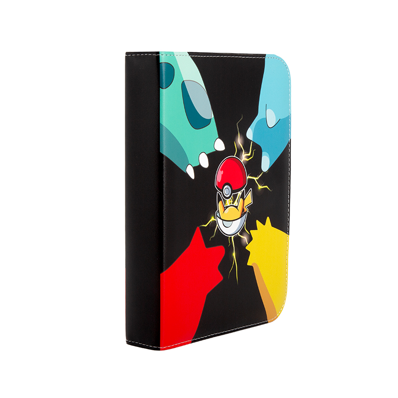 How does the opening and closing method of a card album storage book affect its sealing and dustproofing?