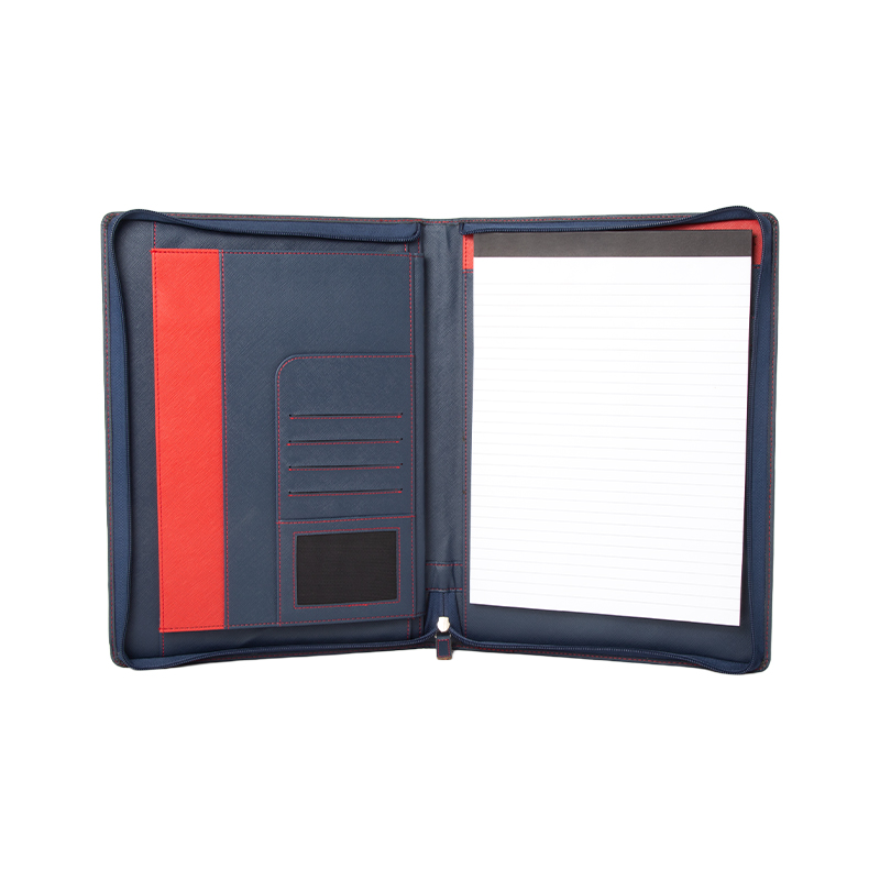 How does the thickness of the waterproof coating on a zipper briefcase affect its protective effect?